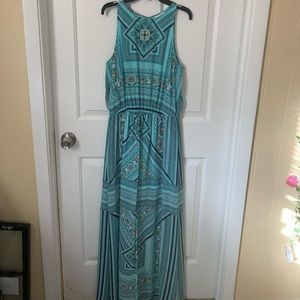 Cyan romper dress